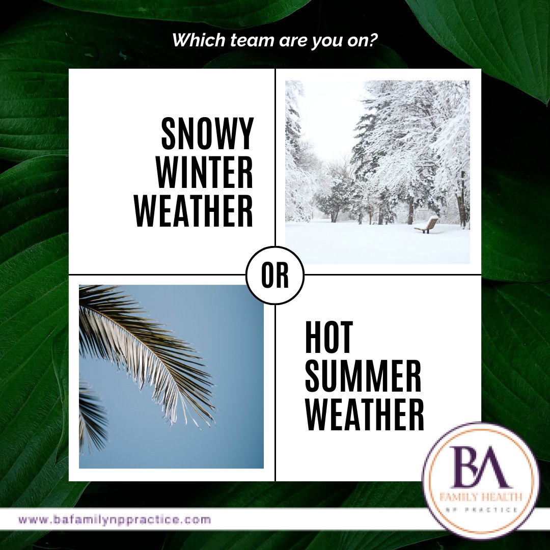 Pick your side! ❄️ Are you all about cozy snowy winters or do you thrive in the heat of summer? Let's see where the votes lie! ☀️ #WinterWonderland #SummerHeat #TeamSnow or #TeamSun?