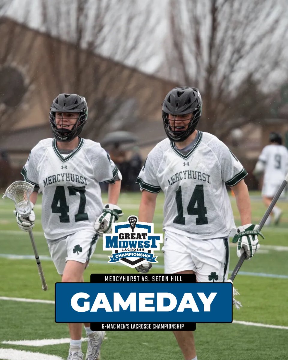 2024 G-MAC Men’s Lacrosse Championship 🏆 Seton Hill vs. Mercyhurst ⏰ 1:00 pm 📍 Saxson Stadium 📊 hurstathletics.com/sidearmstats/m… 📺 psacsportsdigitalnetwork.com