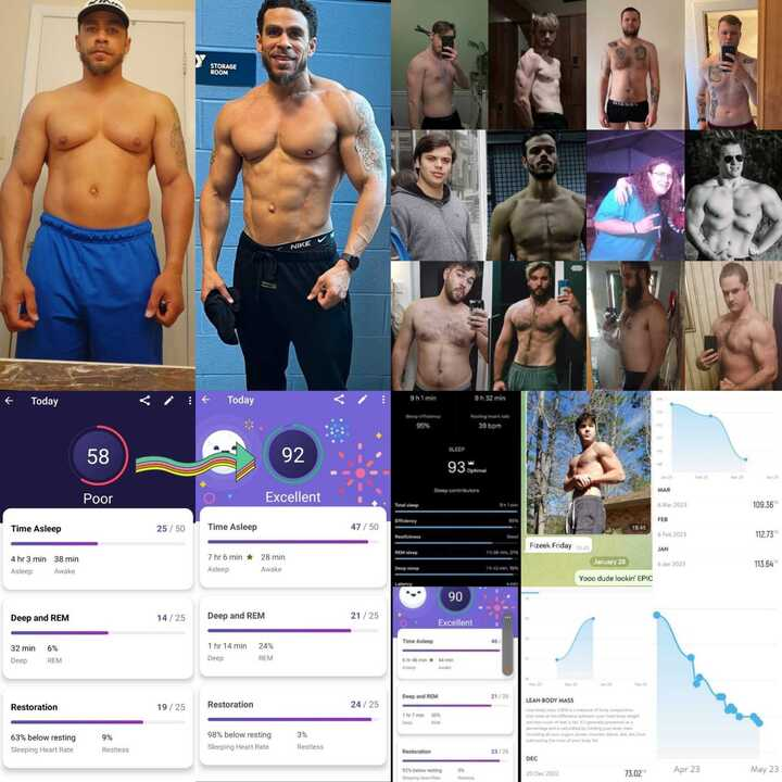 This May I´m opening TWO more spots for High Achievers/Corporate Executives who want to -Get below 15% body fat -Reach consistent 85+ Sleep Scores -Feel confident with & without a shirt on In LESS than 2-3 hrs/week No calorie counting, but we will track your sleep Want…