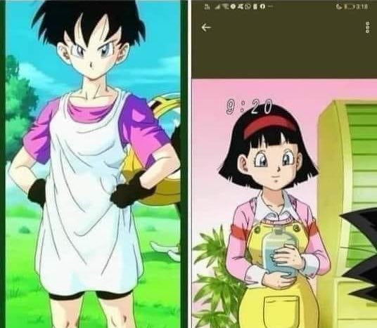 Videl antes // Después de la verguiza de Spopovich