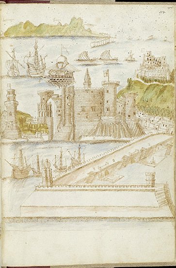 Jasortele's tweet photo. Ilustraciones de naves y del puerto de Nápoles en la "Cronaca della Napoli aragonesa". Morgan Library. Fasciculus temporum. MS M.801. Italia, Nápoles, ca. 1498. 😍
+info: https://t.co/ObKY14xtu9
#medieval #medievalart #medievalnavy #medievalsea #medievalhistory https://t.co/CLlVdWrSkV