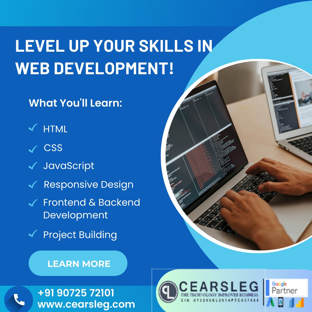 Level Up Your Skills in Web Development course! Whether you're a beginner looking to dive into the world of coding or a seasoned developer aiming to sharpen your expertise, this course is tailored just for you. 
#webdevelopmentcourseonline #fullstackdevelopment #react