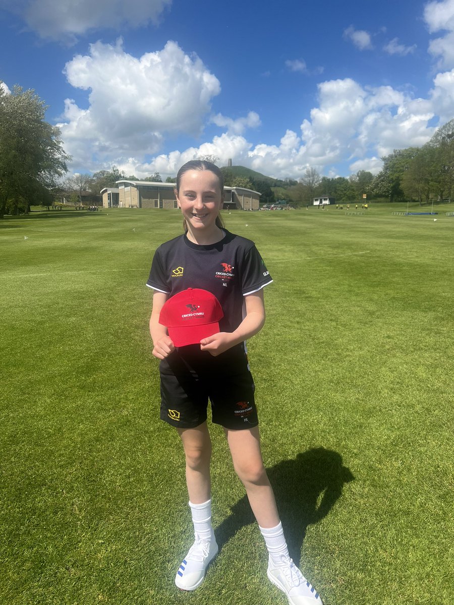 Congratulations Nia @penarthcricket on making your Wales Under 13 debut @MillfieldPrep today. Have a great day and enjoy every minute of your cricketing journey 🏴󠁧󠁢󠁷󠁬󠁳󠁿