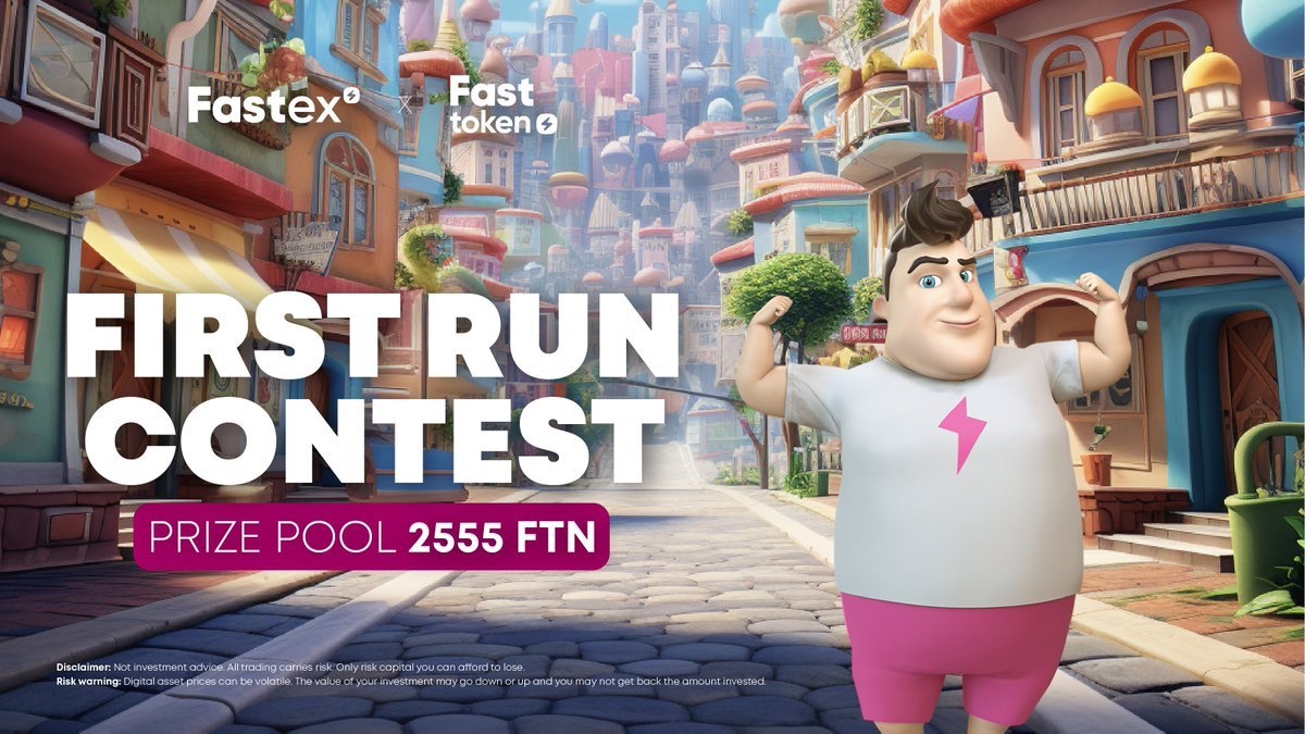 Fastex's First Run Contest ♡️

Prize Pool: 2555 $FTN
Sprint Date: April 30 - May 13, 16:00 GMT +4

Link: zealy.io/c/fastex/

Get the word out to your friends and let's make this sprint unforgettable! 🐼