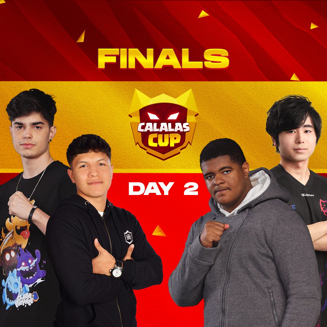 Day 2 of the @calalascup Grand Finals is action packed 💥 Only 12 players remain between the Upper & Lower Bracket, which one are you rooting for? 🥳 Catch the action live at 14:00 UTC 🫡