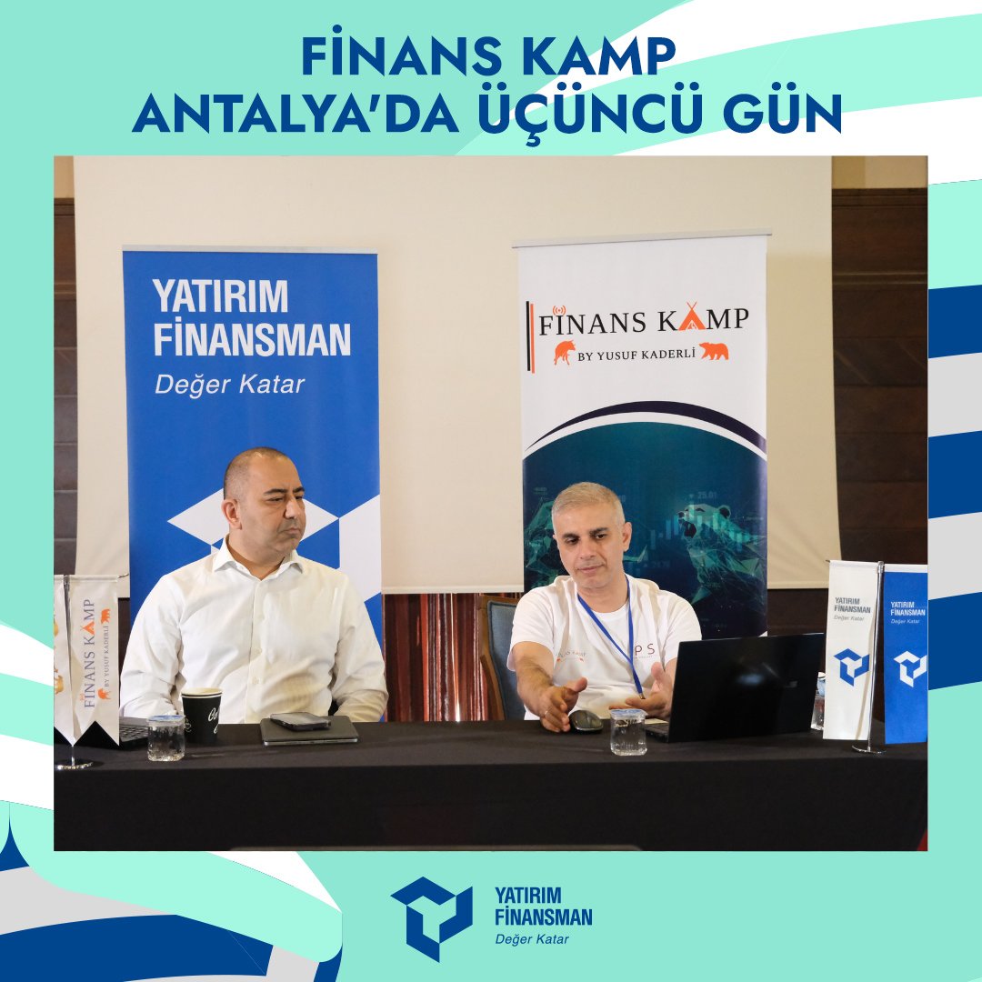 Ana sponsoru olduğumuz Yukademy'nin Antalya Kemer'de düzenlediği Finans Kamp Premium'da üçüncü gün Prof. Dr. @Yusuf_Kaderli'nin Temel Analiz eğitimi sonrasında gerçekleştirilen canlı yayın ile sürüyor. Yayını izlemek için tıklayın! youtube.com/live/-lnwjd8o1… #YatırımFinansman