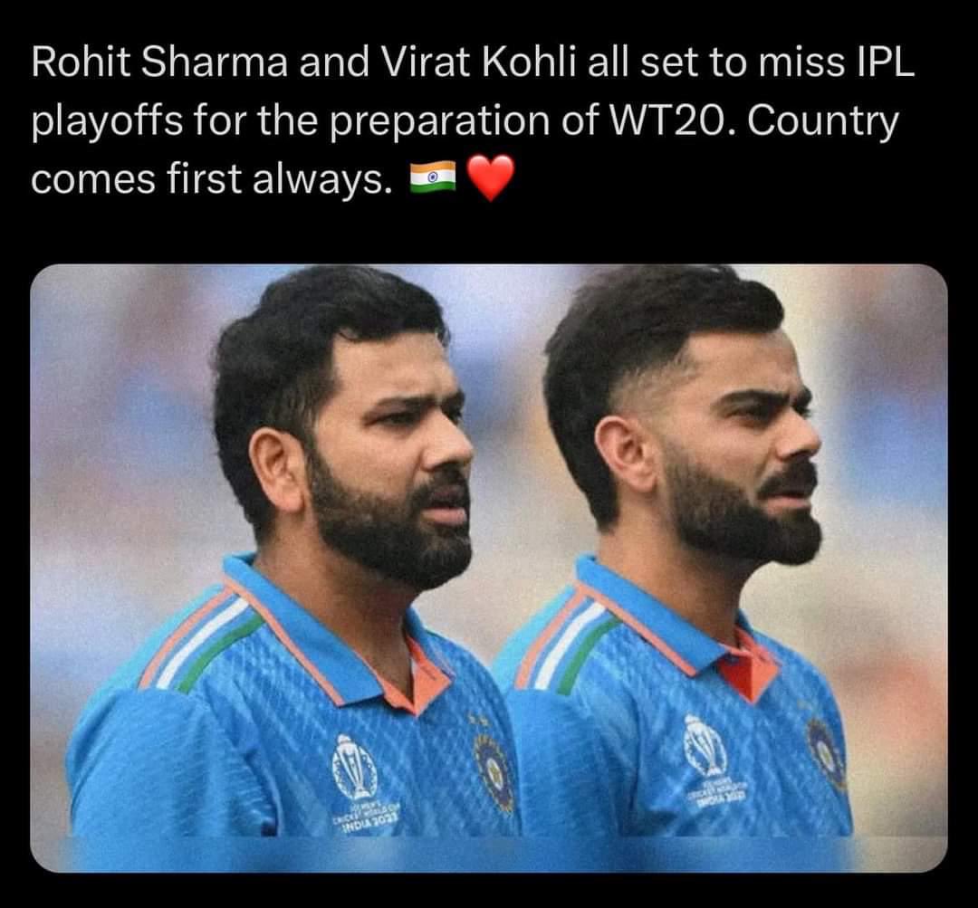 Both be like- wc aa tha tha islie team qualify ni hua warna to 100% ho jata. #ipl #cricket