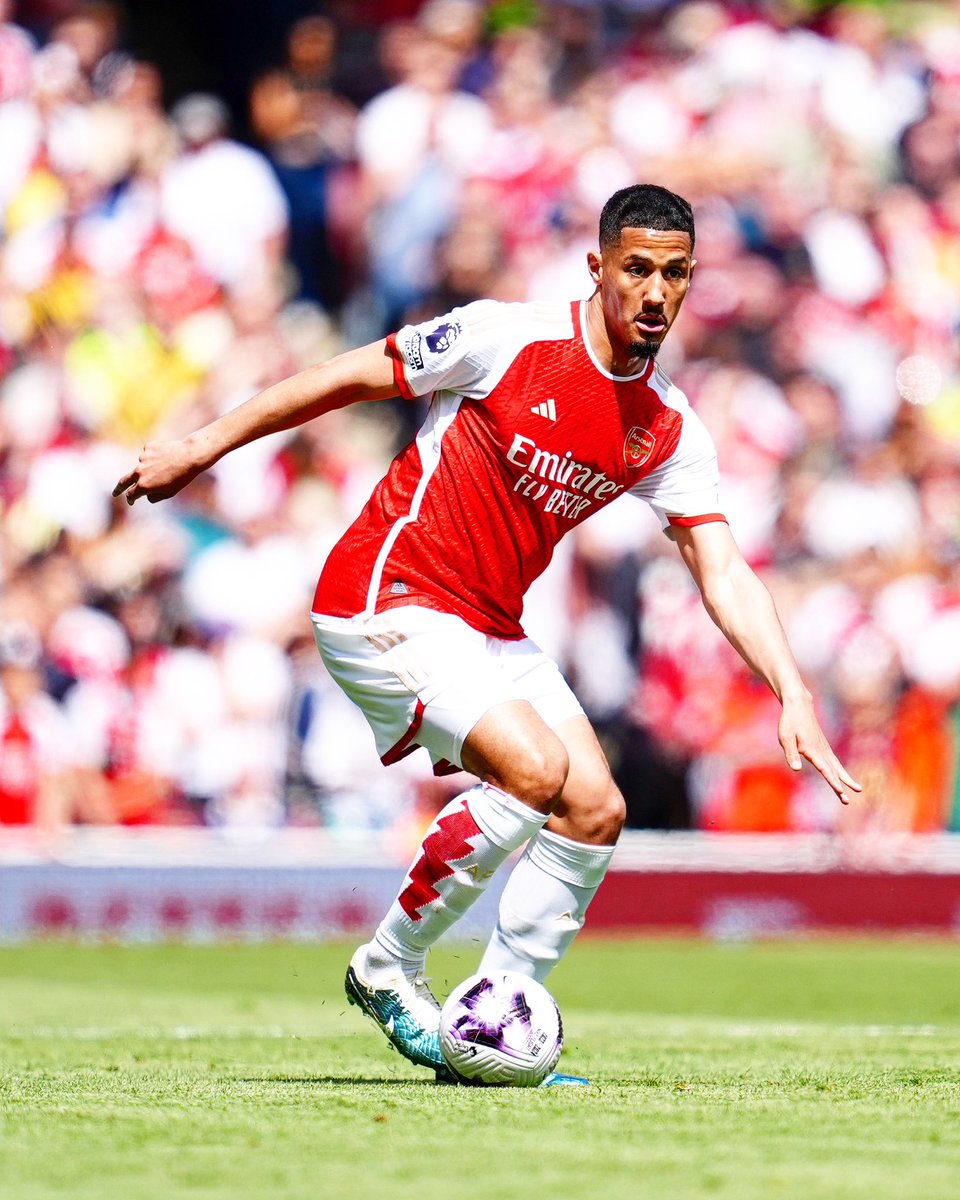 Le niveau de William Saliba pour Arsenal. 🇫🇷🥵