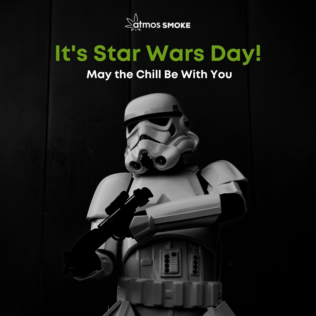 Feeling stressed after battling the Empire (or your daily to-do list)? This May 4th, celebrate by treating yourself to some peace and tranquility. Explore our CBD collection today! 🌌

May the Force (and some CBD) be with you! 😎⚔️

#AtmosSmoke #CBD #htxcbd #Texas #StarWars