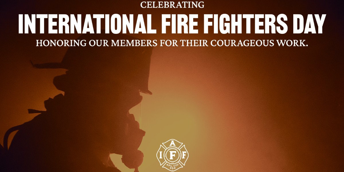 🔥 Happy #InternationalFirefightersDay to our amazing #IAFF members who risk their lives every day to keep our communities safe. We appreciate your dedication and service. Stay safe!