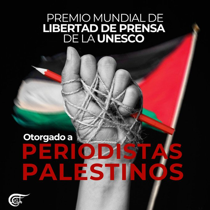 @cafemartiano @DiazCanelB @DrRobertoMOjeda @InesMChapman @TeresaBoue @EVilluendasC @agnes_becerra @DeZurdaTeam_ @IzquierdaUnid15 @mimovilespatria @ValoresTeam1 Buenos días 🇨🇺 #CaféMartiano Homenaje a los periodistas palestinos asesinados🇵🇸 #SOSUS #FreePalestina