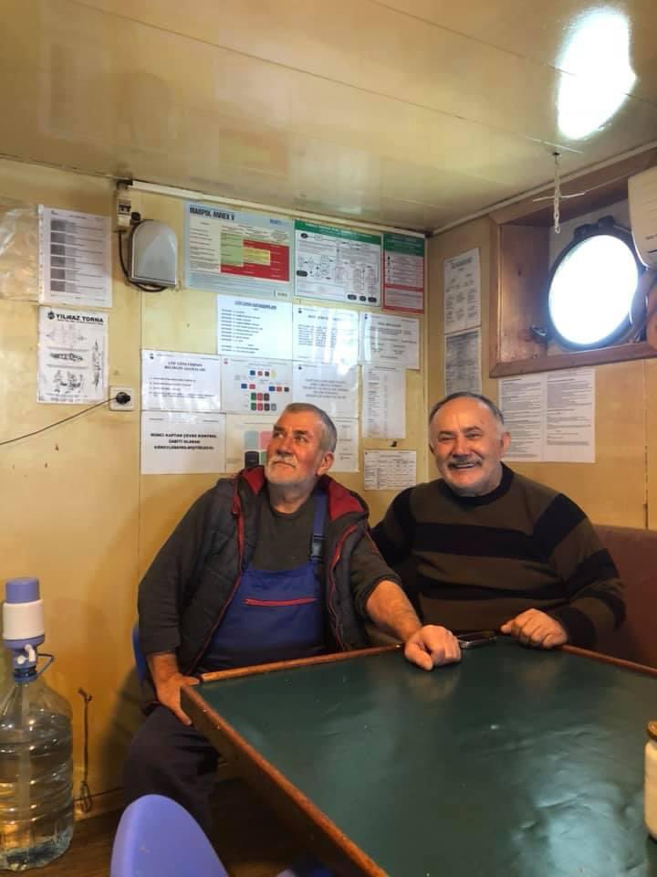 19 Kasım 2023'te Zonguldak açıklarında batan Kafkametler gemisinden cansız bedenleri çıkarılan 72 yaşındaki Usta Gemici İsmail Kaptan ve 68 yaşındaki Reis Tamer Özer..