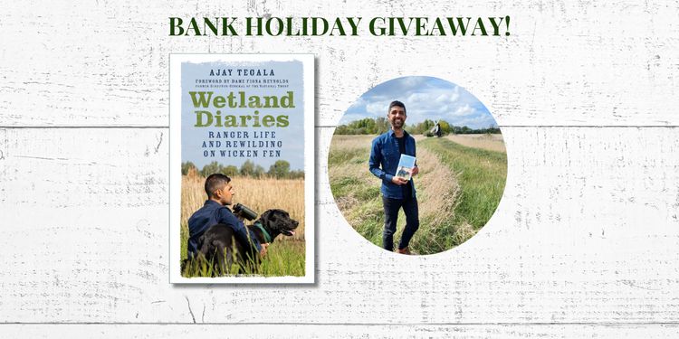 ✨Happy #BankHoliday weekend! 🌱 To celebrate we're giving away TWO copies of 'Wetland Diaries' by @AjayTegala. To enter, simply re-share this post and follow us! 📗 🌿 #Giveaway ends on 11th of May at 12pm GMT. @WickenFenNT @East_England_NT @nationaltrust #bookgiveaway