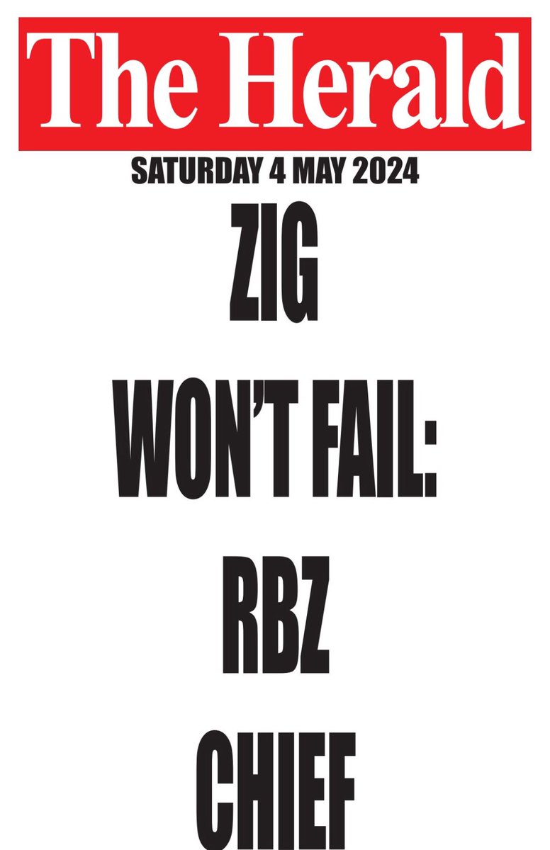 ZIG is a failure already so what else are you gonna do Mushayavanhu???? @ReserveBankZIM