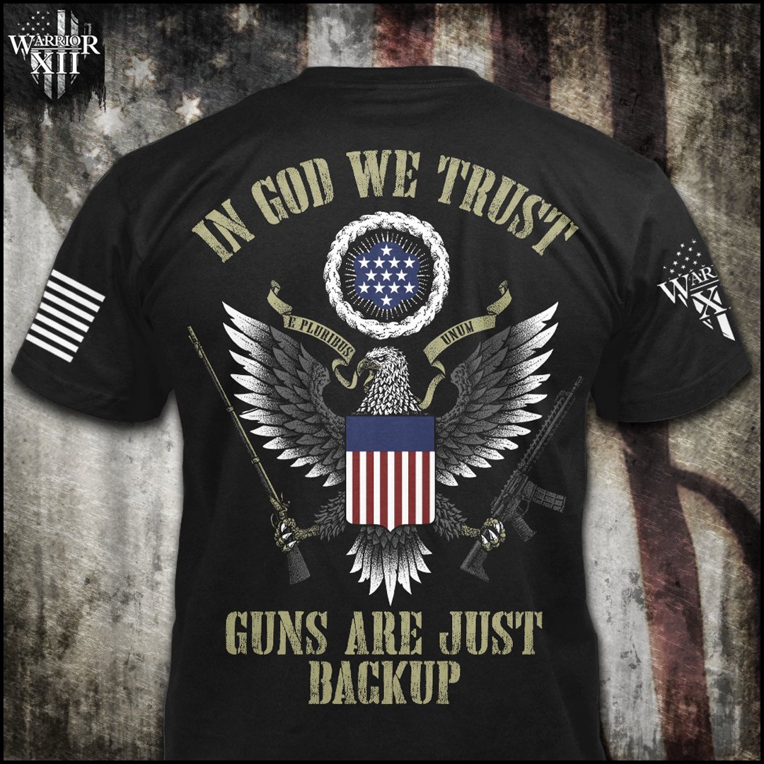 Warrior 12 - Shirt of the Day!
In God We Trust
ow.ly/RECz50QAVMl
#Warrior12 #ShirtOfTheDay #WarriorNation #TacticalApparel #EverydayWear #WarriorStrong #WarriorMindset #WarriorSpirit #WarriorLife #TacticalGear