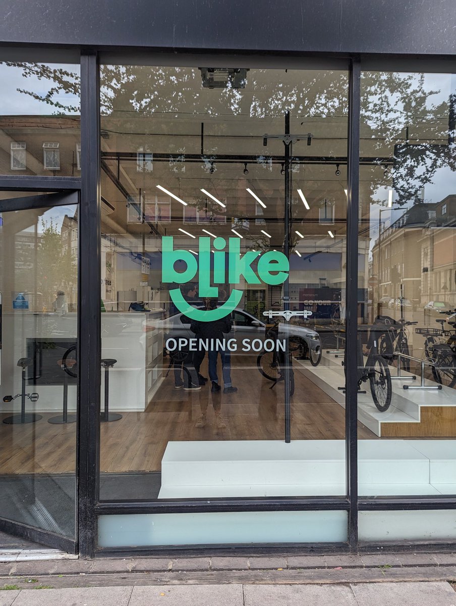 Well, hello there, Hackney 👋

The Blike shop bike shop is almost ready, watch this space!