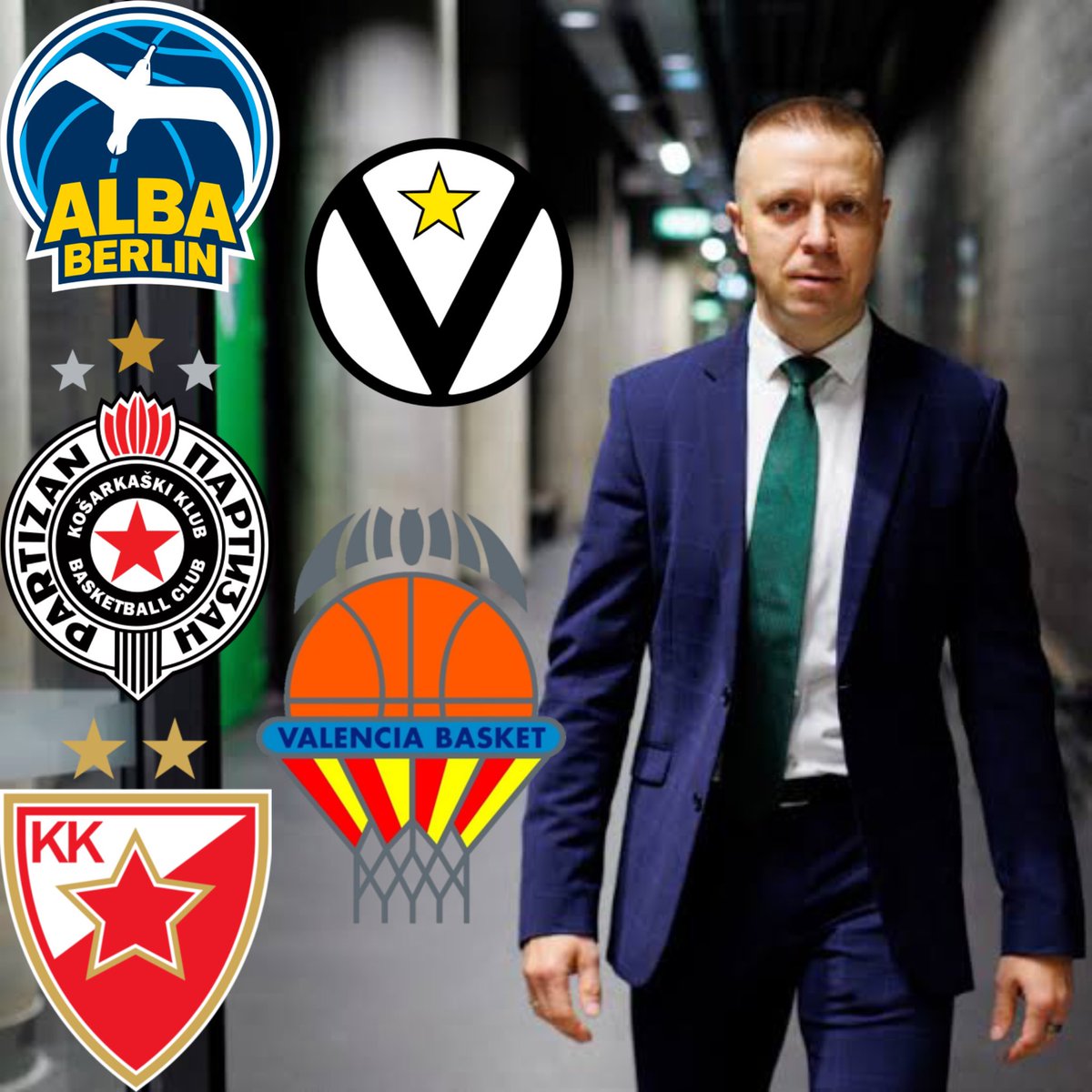 Euroleague CEO'su Paulius Motiejunas: 'Alba Berlin, Virtus Bologna, Belgrad takımlarından biri veya Valencia. Bu takımlardan biri gelecek sezon Euroleague'de olmayacak. Çünkü Paris Basket lige katılacak. Kararı üyelerimiz verecek, bu 5 takımın da ligden çıkarılma ihtimali %20.'