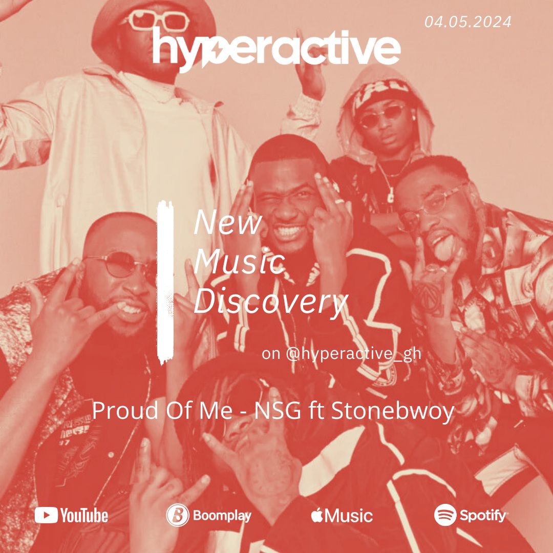 🎧 Check out the hottest bangers out right now! 

#newmusicdiscovery stream:

• 🇺🇸 @OfficialWillow - run! 
• 🇺🇸 @4Batzz - act v: there goes another base 
• 🇬🇧🇬🇭 @NSG_Music1 ft. @stonebwoy - Proud of Me

Today!

Streaming now via ➡️ linktr.ee/hyperactivegh

#thehyperactive