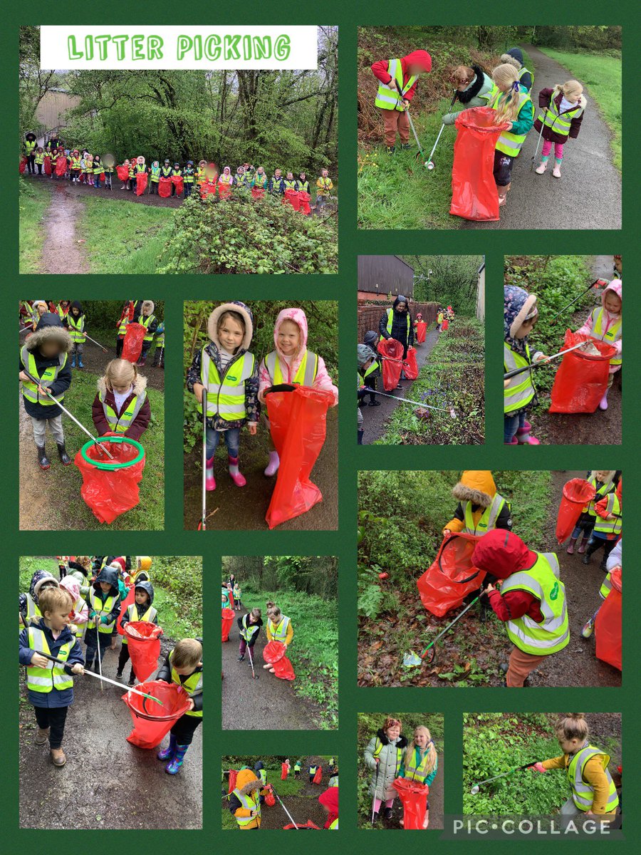 We had a great time on our litter pick around Pontllanfraith. @CaerphillyKWT