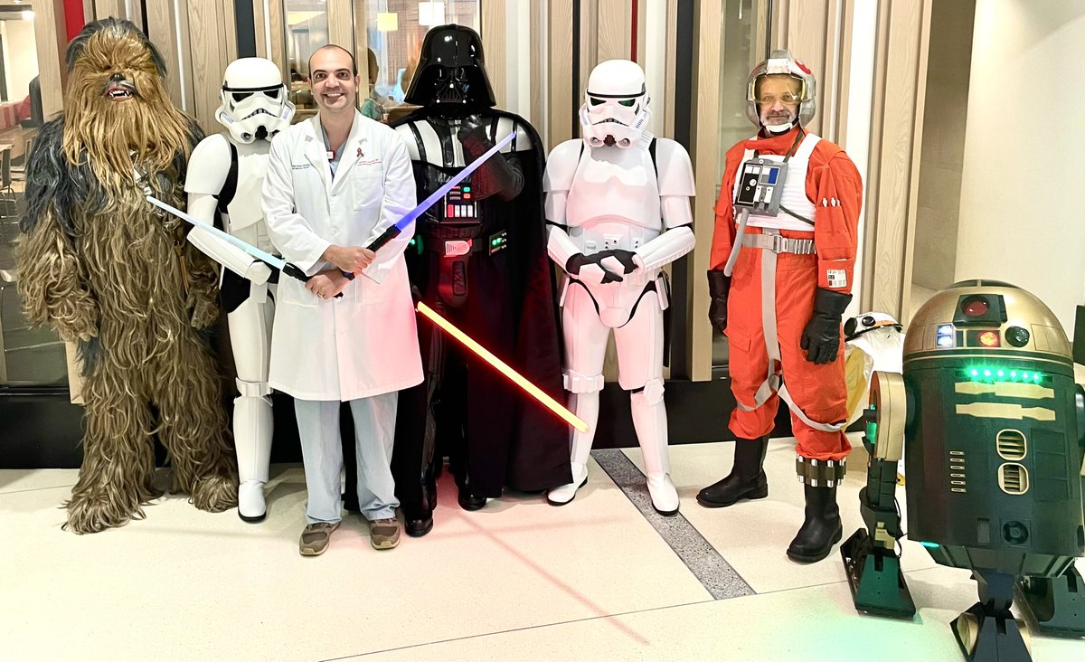 May the 4th be with you!
From my routine work day at <a href="/OSUCCC_James/">The James at Ohio State</a> <a href="/OSUWexMed/">The Ohio State University Wexner Medical Center</a>