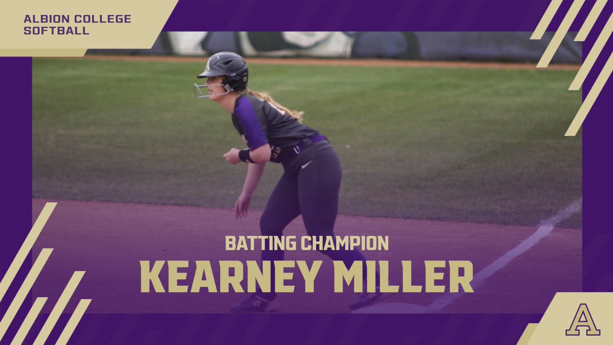 The 2024 Batting Champion is Kearney Miller! Kearney boasts a batting average of 0.440 so far this season, with 5 homeruns and 14 doubles! Congrats Kearney!