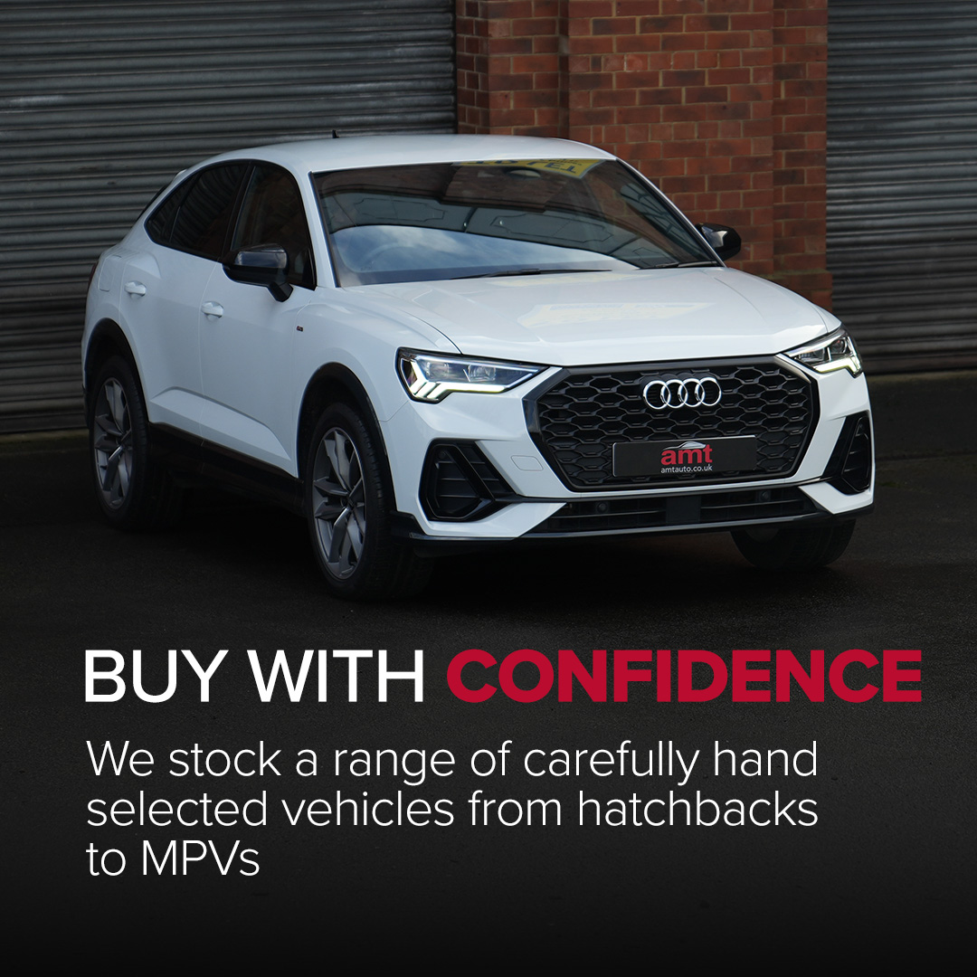 Buy your next car with confidence with AMT🚗 We stock a range of carefully hand selected vehicles ranging from small Hatchbacks to MPVs. Check out the full range here 👉 d85i.short.gy/cDMizs #NewCar #BuyCar #Showroom