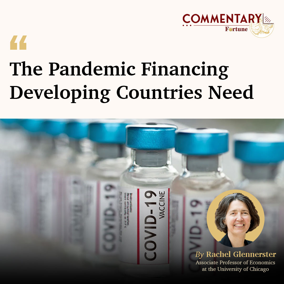 𝐑𝐀𝐂𝐇𝐄𝐋 𝐆𝐋𝐄𝐍𝐍𝐄𝐑𝐒𝐓𝐄𝐑: #PandemicPreparedness As we reflect on the lessons from COVID-19, it's clear that creating financial mechanisms that allow low- and middle -income countries to make at-risk investments is necessary. 
#IMF 

Read more ow.ly/qf9b50RtnNk