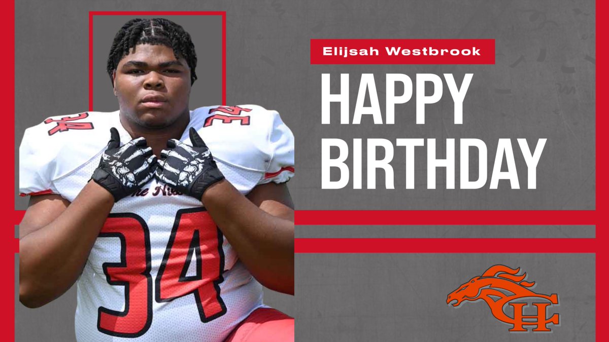 Happy Birthday to Junior DL Elijsah Westbrook!! #KirkRd