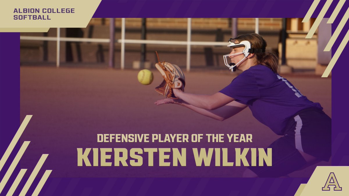 Kiersten Wilkin is the recipient of the 2024 Defensive Player of the Year Award! The freshman was a staple on the hot corner this year, starting every game. Congrats Kiersten!