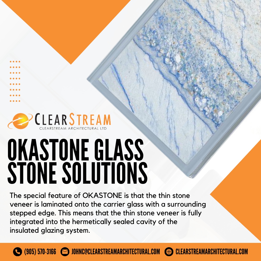 Elevate your space with integrated stone solutions and add a touch of luxury! 🪨✨

🌐clearstreamarchitectural.com
📧johnc@clearstreamarchitectural.com
📞(905) 570-3166

#glassinnovation #architecturalglass #sustainabledesign #modernglass #innovativesolutions #glassarchitecture