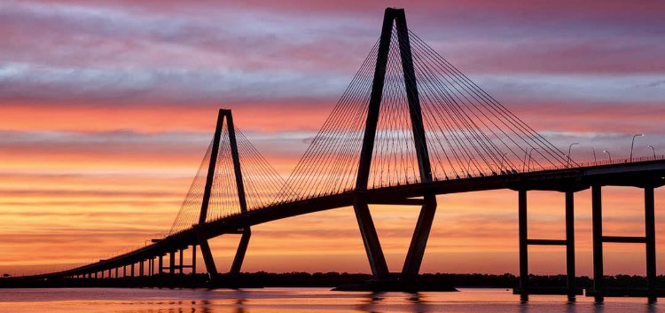 Morning- Have a Blessed Day! 🇺🇸
Ravenel Bridge- Charleston SC