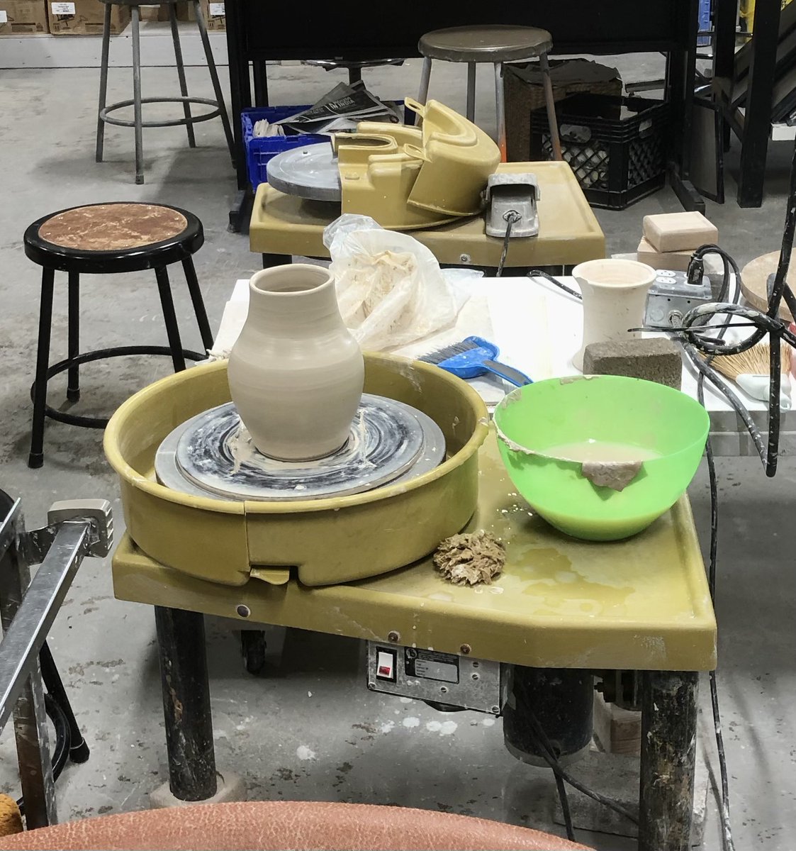 bobstack's tweet image. Todays creation. #clay #pottery