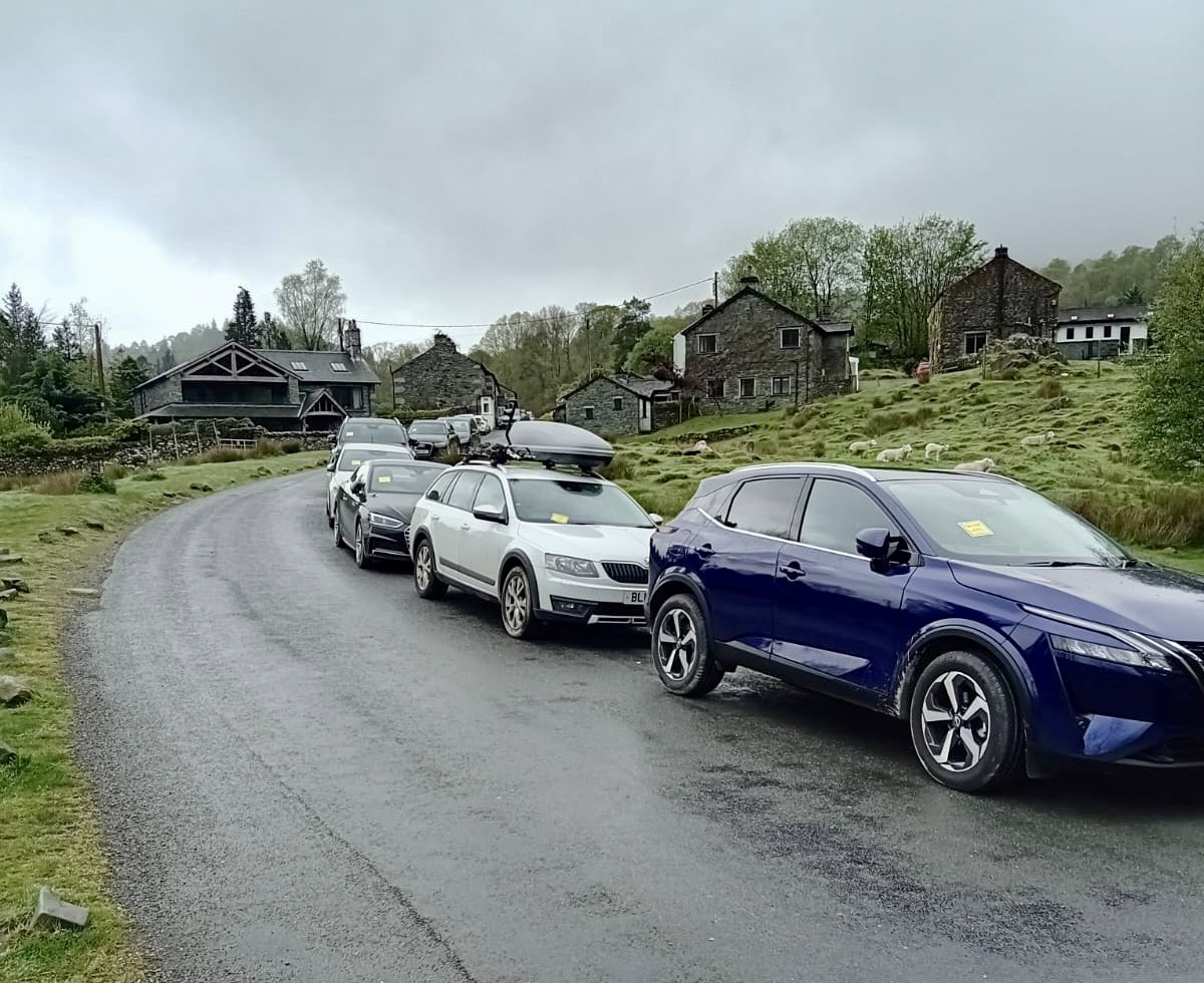 Our Civil Enforcement Officers have issued tickets to these vehicles parked within the restricted zone in Elterwater Village. If you are visiting the Lake District this weekend, we are asking everyone to please park responsibly and adhere to the restrictions that are in place.