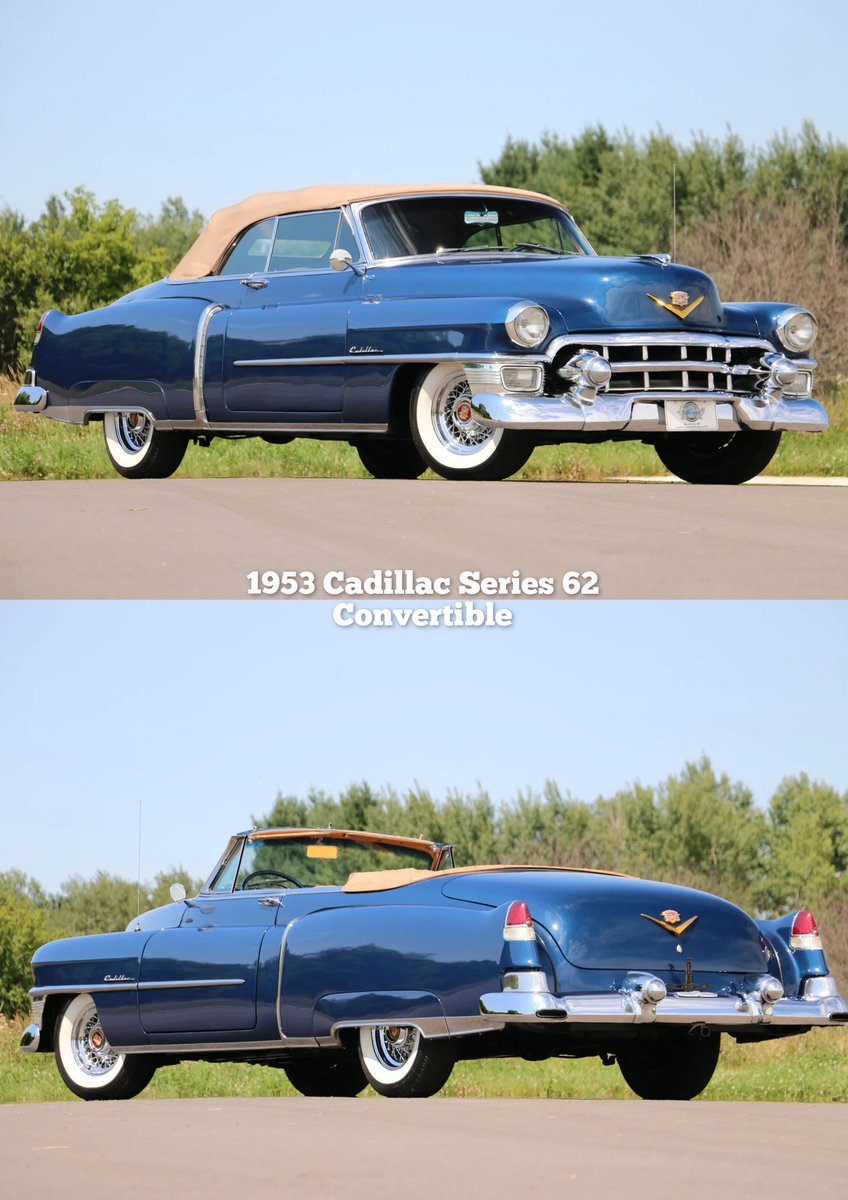 1953 Cadillac Series 62 Convertible What do you think about it?🤔