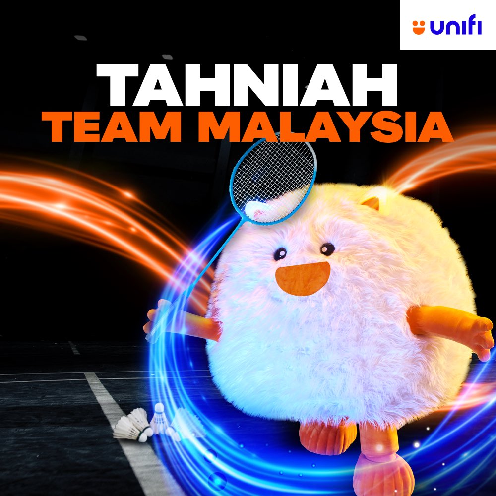 Tahniah Malaysia 🇲🇾 Walaupun kita tidak berjaya ke Final Piala Thomas 2024, namun semangat juang yang anda pamerkan telah menjadi inspirasi buat kami semua #UnifiNgam #ThomasCup2024