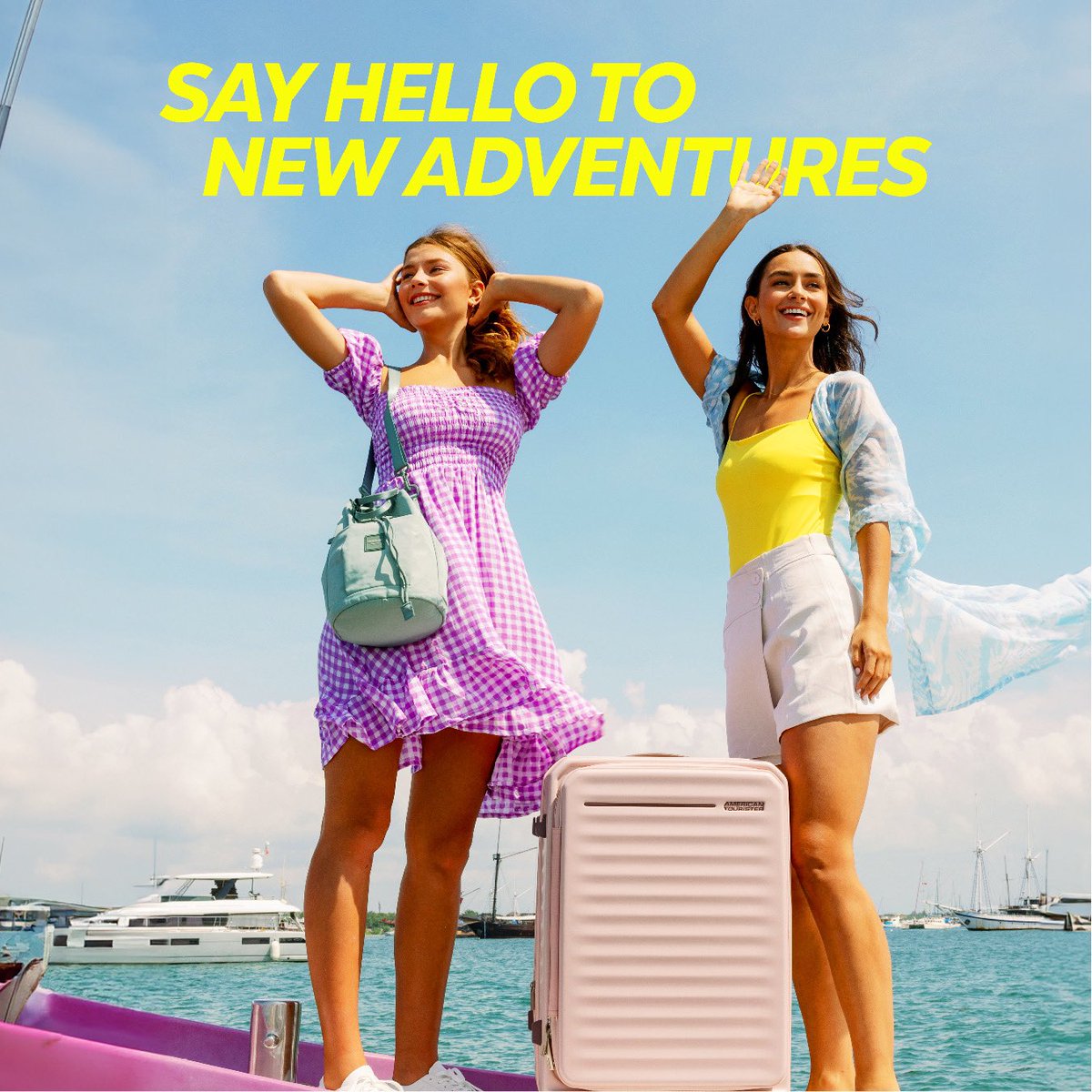 Hello, fellow wanderers! ✨

Welcome the thrill of new experiences in your life and wave goodbye to the monotonous daily life. ✈️
 
#AmericanTourister #TravelWithAmericanTourister #Vacation #Travel #TravelVibes #TravelLuggage #Luggage