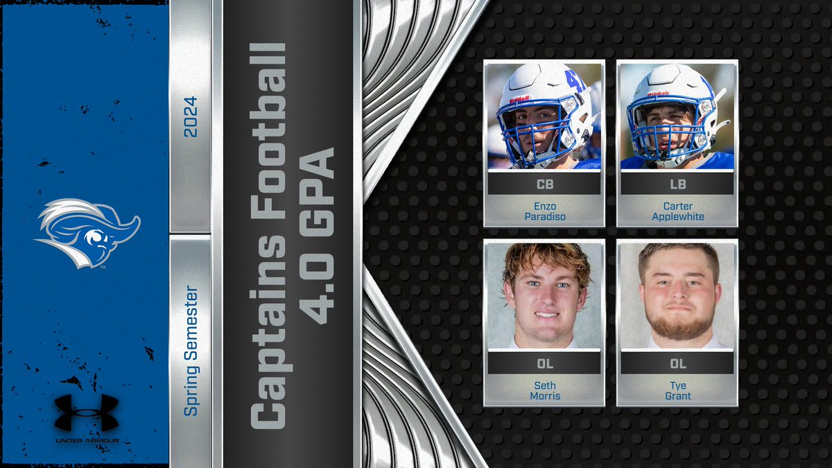 Congrats to our four players who achieved a perfect 4.0 GPA this spring!