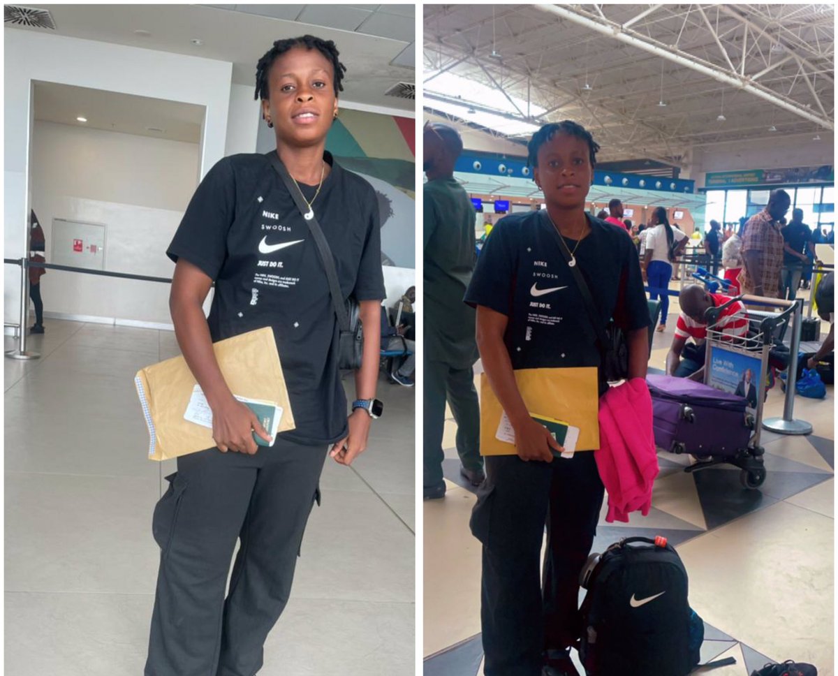 Transfer Update
___________
Nana Yaa Mingle, who recently signed for Berry Ladies Fc, is on her way to Jordan to finalize her first professional contract. Stay tuned for updates on her journey

Trdz: Legon | kudus | Thomas Partey

#BerryLadies 
#Newsfile
#jordan