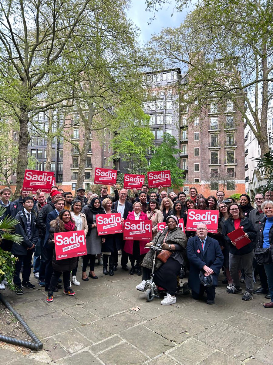 Across the Cities of London and Westminster we ran a positive campaign for @SadiqKhan @LondonLabour ❤️ 🥗Free school meals 🏡 New homes 👮 Local police While we wait for the final results, let’s remember that the chance to have your say and have your vote counted matters🗳️