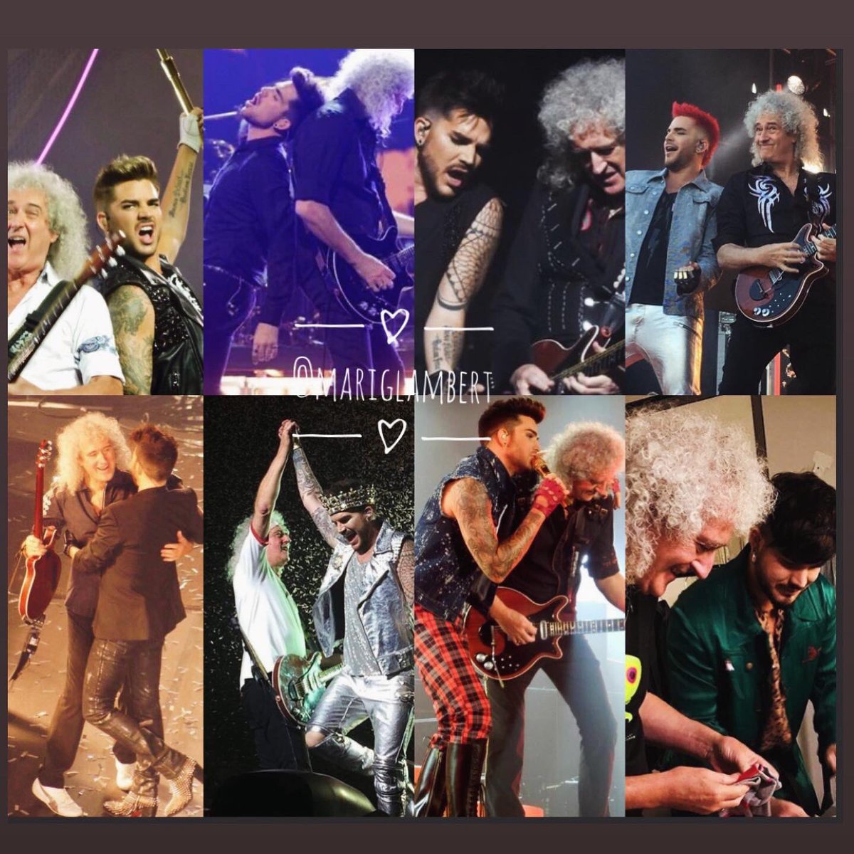 Friendship💫✨🌺
📸credit to owners(MyEdit)
@adamlambert 
@DrBrianMay