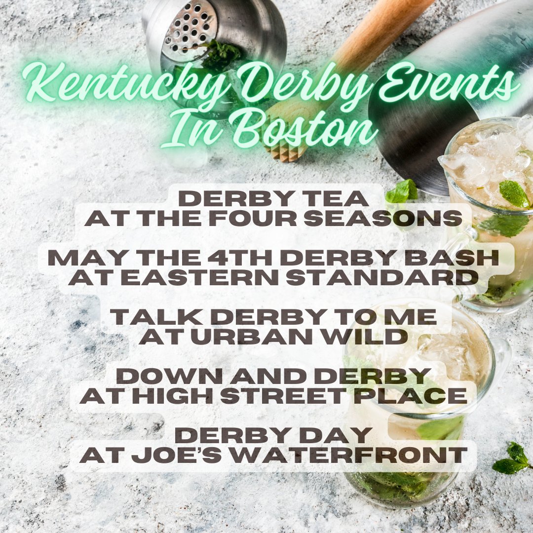 Dust off your hat and bust out the mint: it's Derby Day! 🏇🏇🏇 Read the whole round-up here: do617.com/kentucky-derby…

#do617 #dostuff #thingstodoboston #kentuckyderbyinboston