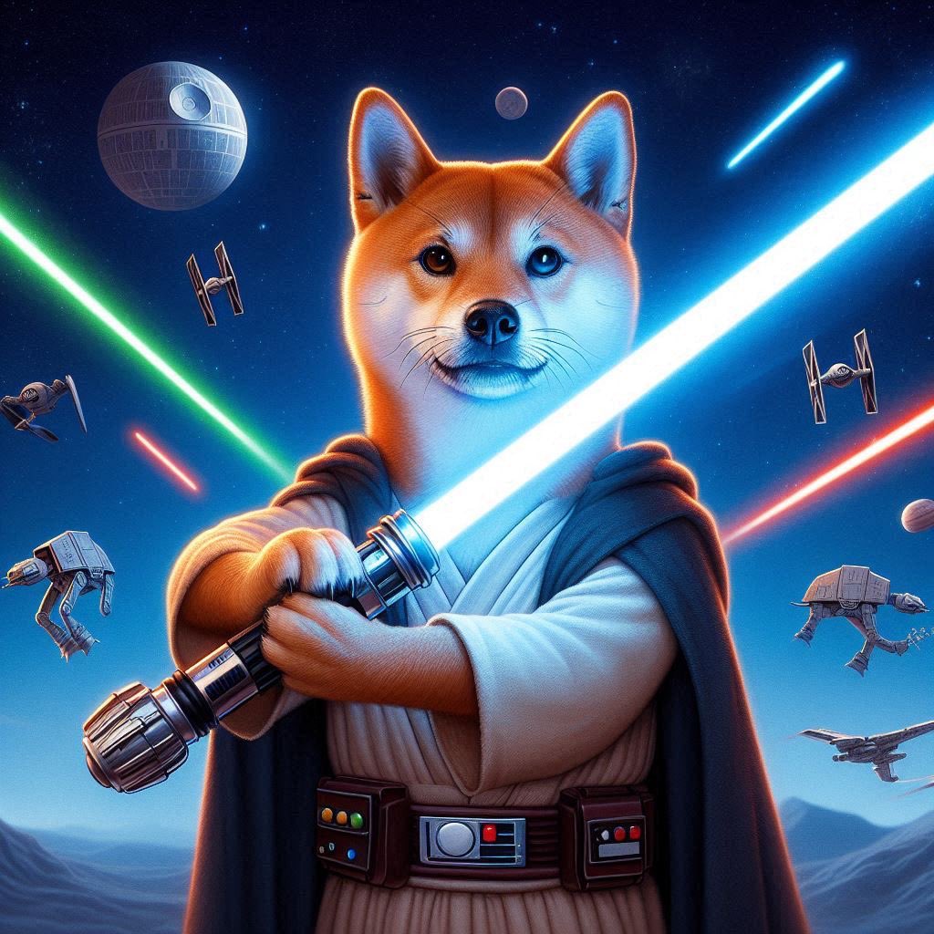 May the force be with you #dogecoin