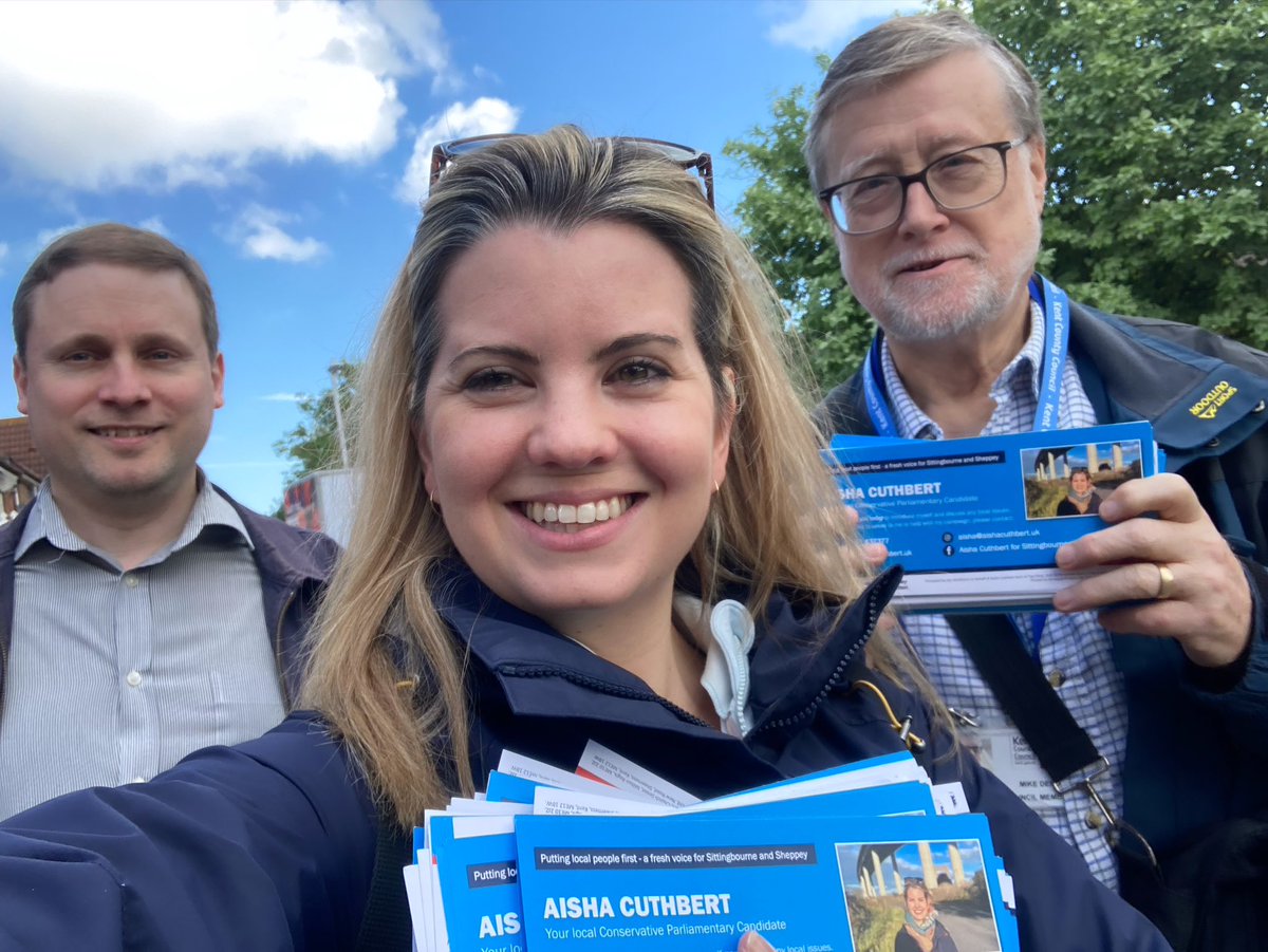 Great to be out on the sunny ☀️ Isle of Sheppey this morning.

Lots of great chats and support on the doorstep ! 

Thanks to Cllr Dendor & Cllr Randall for your help ☺️