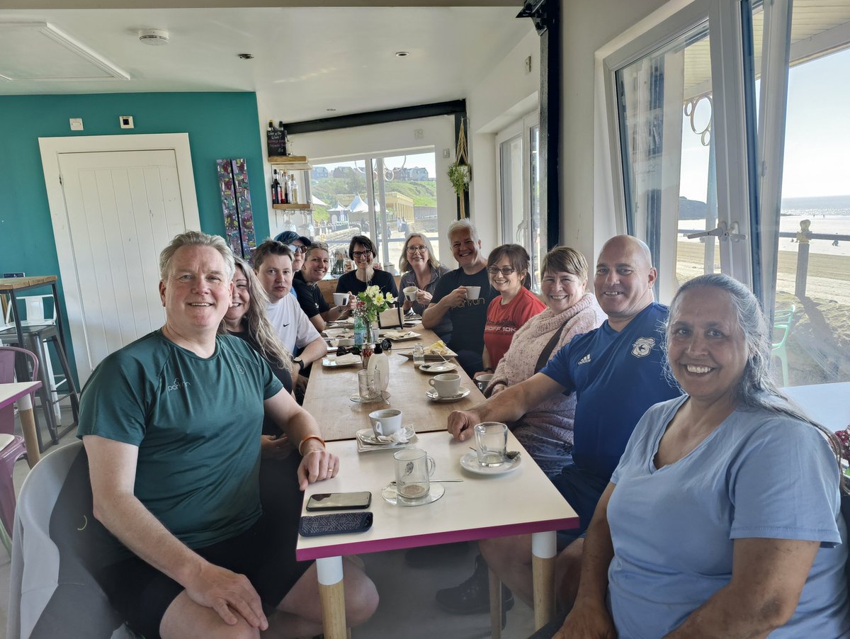 Happy 9th anniversary to @Barryparkrun. Thanks to the volunteers and marshalls for looking after everyone. Perfect weather for it this morning followed by breakfast 😋 @bay5coffee. A great way to start the weekend with @Sue_Charles and my running buddies in sunny @barrybados🏃🏻☀️