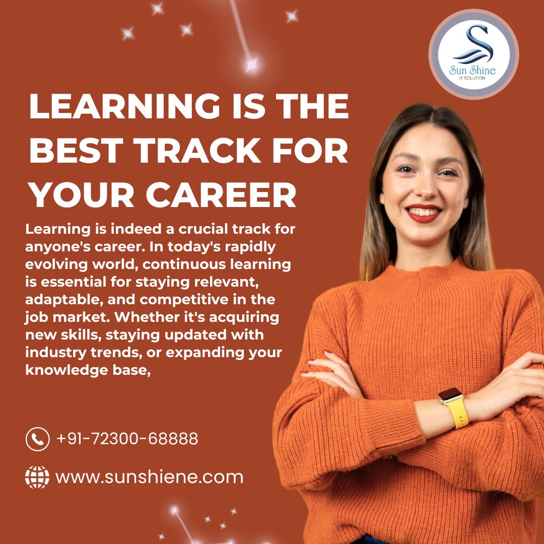 🚀 Embrace Lifelong Learning for Career Success! 📚

In today's rapidly evolving job market, the one constant is change. The key to staying ahead? Continuous learning! 🌟 

#LifelongLearning #CareerGrowth #PersonalDevelopment #LinkedInLearning #SunShineItSolution