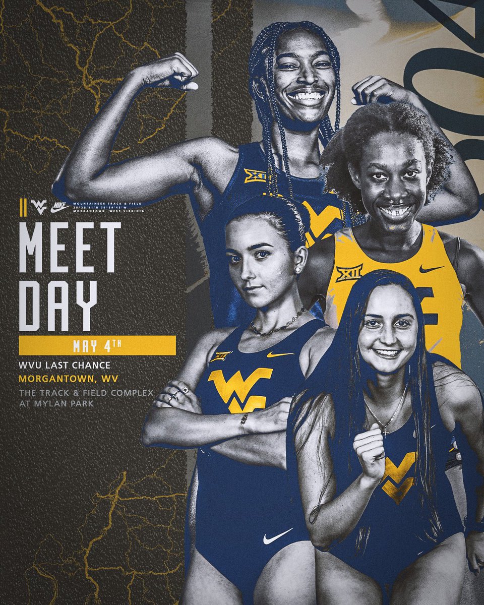 This one’s for the seniors 🫶 🏃‍♀️ WVU Last Chance ⏰ 11 a.m. ET 📍 Morgantown, W. Va. 🏟️ Mylan Park 📊 tinyurl.com/2aeczzwx #HailWV