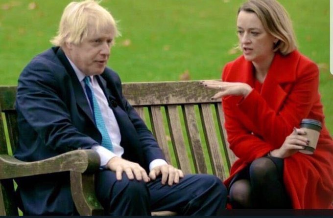 @sturdyAlex How Laura Kuenssberg must long for those happy days when she could just sit and fawn over her beloved PM Boris Johnson. Spreading malicious rumours about the #LondonMayoralElection isn’t nearly as much fun. We want her gone, along with the party she serves. #ToriesOut