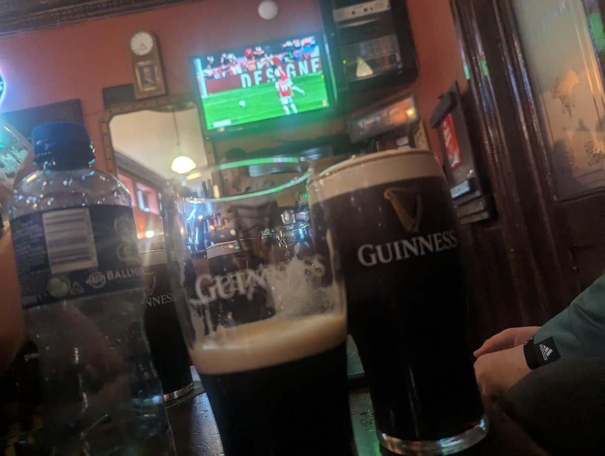 bexxmartin's tweet photo. Come on @SaintsRugby atmosphere in Dublin is electric https://t.co/pAfJPOEsPn