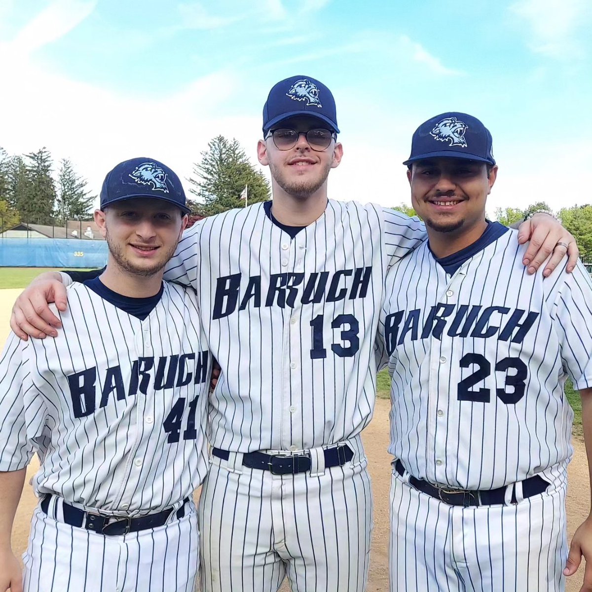 It was a Special Bearcats Appreciation Day yesterday during our CUNYAC home doubleheader against CCNY. We honored Robert Raman, Maxwell Murray and Julian Diaz in their final home game as a Bearcat! @BaruchBearcatAD @CUNYAC #d3baseball