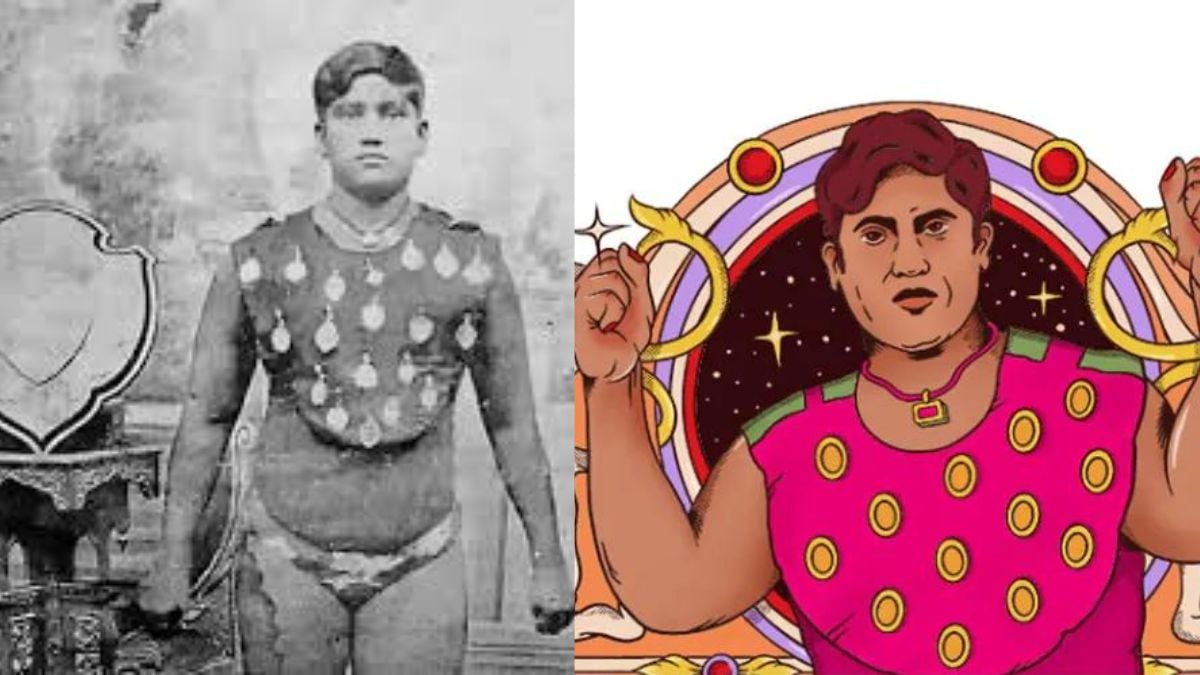 'Beat me in a bout and I'll marry you'

That's what #HamidaBanu used to tell her male opponents before fighting them. She was revered as the 'Amazon of Aligarh.'

She became the first woman wrestler in India when society was not ready to accept women's in sports at all. #doodle